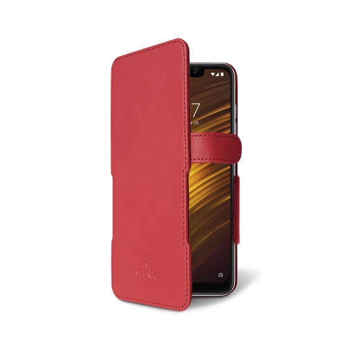 чехол-книжка на Xiaomi Pocophone F1 Красный Stenk Prime фото 2