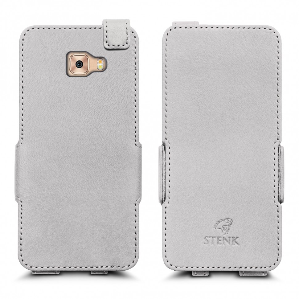 

Чехол флип Stenk Prime для Samsung Galaxy C5 Белый