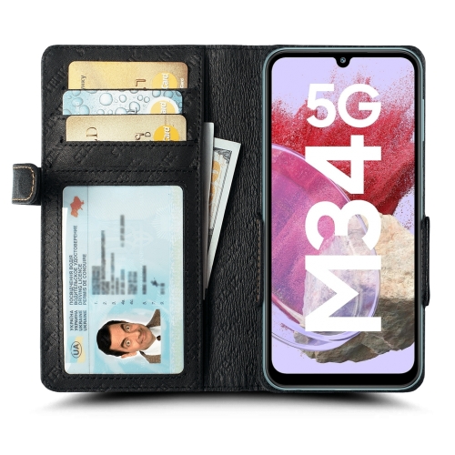 чохол-книжка на Samsung Galaxy M34 5G Чорний Stenk Wallet фото 2