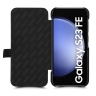 Чехол книжка Stenk Premium для Samsung Galaxy S23 FE Чёрный