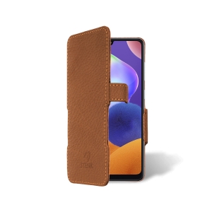 Чохол книжка Stenk Prime для Samsung Galaxy A31 Camel