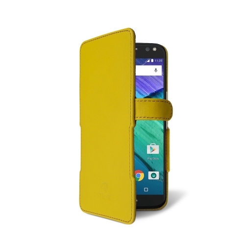 чохол-книжка на Motorola Moto X Style (XT1575) Жовтий Stenk Сняты с производства фото 2