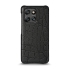 Кожаная накладка Stenk Reptile Cover для Motorola ThinkPhone 25 Черный