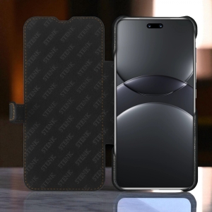 Чехол книжка Stenk Premium для HuaWei Nova 13 Pro Чёрный