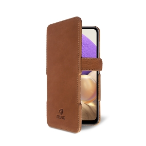 Чохол книжка Stenk Prime для Samsung Galaxy A32 Camel