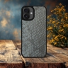 Накладка SkinBacker Mini Python Scales для Apple iPhone 16 Plus Серый