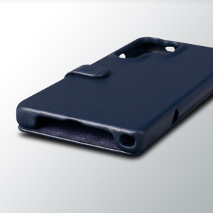 Чохол книжка Stenk Premium для Samsung Galaxy S25 Ultra Синій