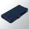 Чехол книжка Stenk Premium для Samsung Galaxy S25 Ultra Синий