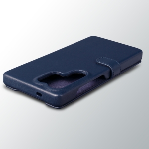 Чохол книжка Stenk Premium для Samsung Galaxy S25 Ultra Синій