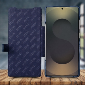 Чохол книжка Stenk Premium для Samsung Galaxy S25 Ultra Синій