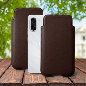 Футляр Stenk Sportage для OnePlus Nord CE5 Коричневый