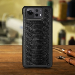 Накладка Stenk ExBacker Python Scales для ASUS Zenfone 12 Ultra Чорний