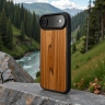 Накладка SkinBacker Wood для Apple iPhone 17 Air Римская оливка