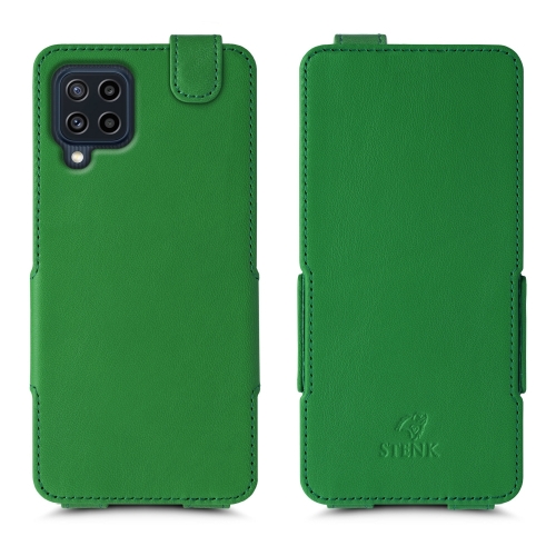 чехол-флип на Samsung Galaxy M22 Зелёный Stenk Prime фото 1