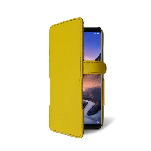 чехол-книжка на Xiaomi Mi Max 3 Желтый Stenk Prime фото 2