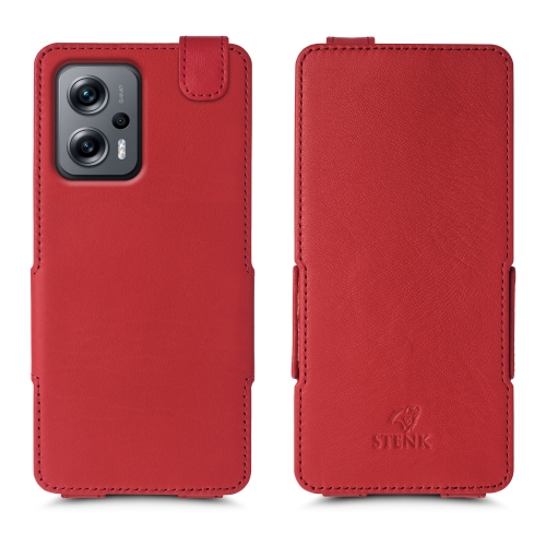чехол-флип на Xiaomi Poco X4 GT Красный Stenk Prime фото 1