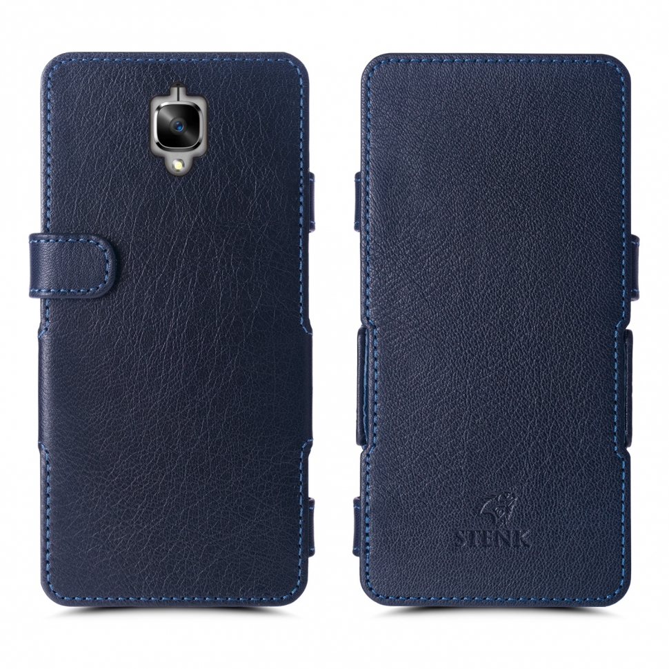 

Чехол книжка Stenk Prime для OnePlus 3 Синий