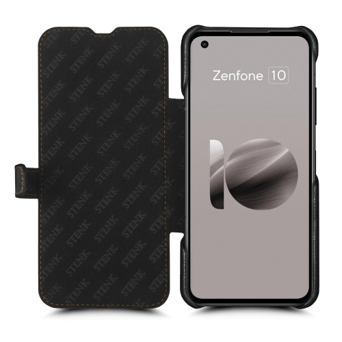 чехол-книжка на ASUS Zenfone 10 5G Черный Stenk Premium фото 2