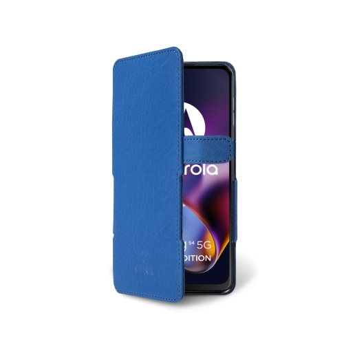 чехол-книжка на Motorola Moto G54 Power Ярко-синий Stenk Prime фото 2