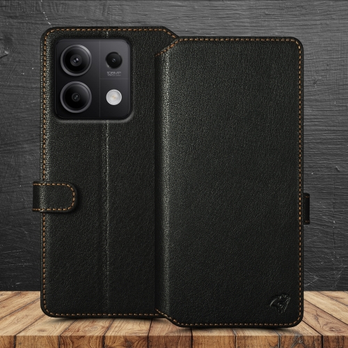 чохол-гаманець на Xiaomi Redmi Note 13 5G Чорний Stenk Premium Wallet фото 1