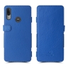 Чехол книжка Stenk Prime для Motorola Moto E6 Plus Ярко-синий