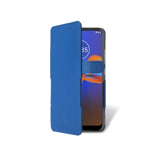 чохол-книжка на Motorola Moto E6 Plus Яскраво-синій Stenk Prime фото 2