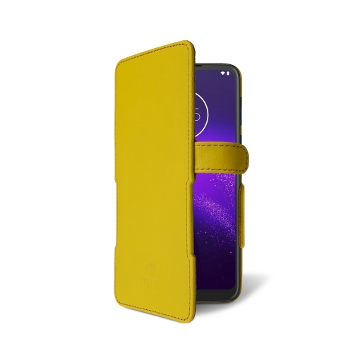 чохол-книжка на Motorola One Macro Жовтий Stenk Prime фото 2