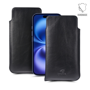 Футляр Stenk Elegance для Apple iPhone 16 Чёрный