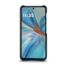 Кожаная накладка Stenk Reptile Cover для Motorola Moto G75 Черный