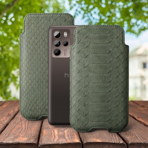 чохол-футляр на HTC U23 Pro Оливковий Stenk Sportage фото 1