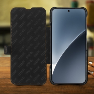 Чехол книжка Stenk Premium для Xiaomi 15 Чёрный