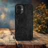 Накладка SkinBacker Mini Python Scales для Apple iPhone 16 Plus Чёрный