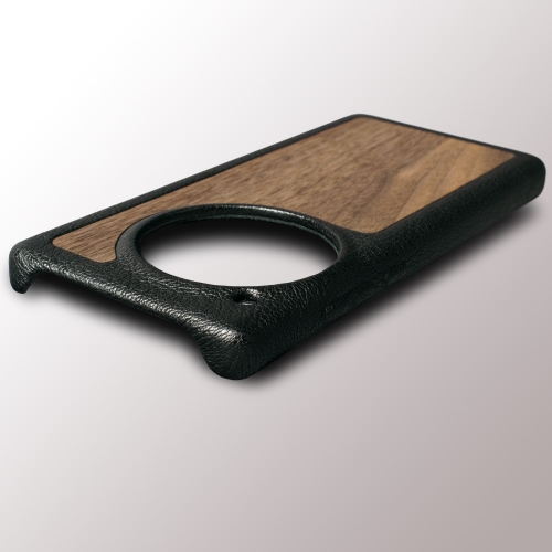 бампер на OnePlus 12 Чорний Stenk WoodBacker фото 4