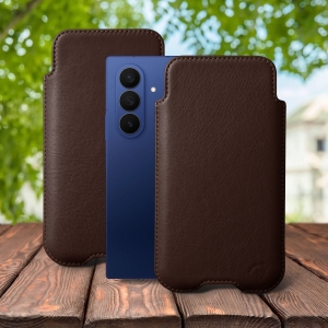 Футляр Stenk Sportage для Samsung Galaxy Fold7 Коричневый