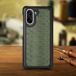 Накладка Stenk ExBacker Python Scales OnePlus Nord CE5 Оливковий