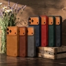 Накладка Stenk Cover Crazy Horse для Apple iPhone 17 Pro Max Cаmel