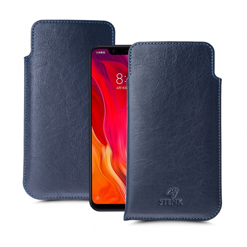 

Футляр Stenk Elegance для Xiaomi Mi 8 Синий