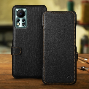 Чехол книжка Stenk Premium для Infinix Hot 11s NFC Чёрный
