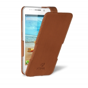 Чохол фліп Stenk Prime для ThL W100S Camel