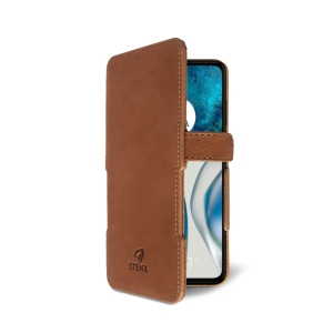 Чохол книжка Stenk Prime для Motorola Moto G52 Camel