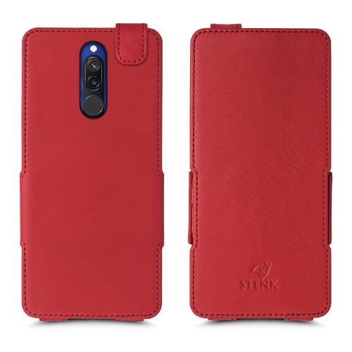 чехол-флип на Xiaomi Redmi 8 Красный Stenk Prime фото 1