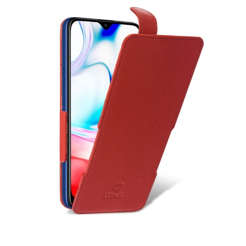 чехол-флип на Xiaomi Redmi 8 Красный Stenk Prime фото 2