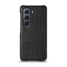 Шкіряна накладка Stenk Reptile Cover для Infinix Hot 50 5G Чорний