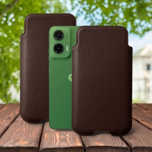 Футляр Stenk Sportage для Motorola Moto G35 Коричневый