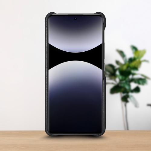 бампер на Xiaomi Redmi Note 14 Pro 5G Черный Stenk WoodBacker фото 2
