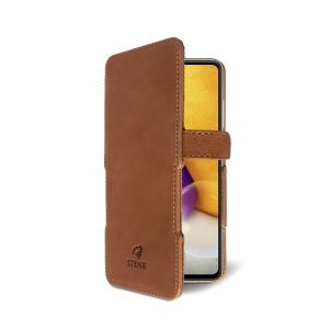 Чохол книжка Stenk Prime для Samsung Galaxy A72 Camel