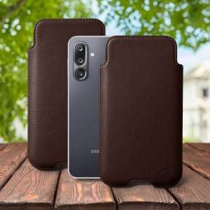 Футляр Stenk Sportage для Samsung Galaxy M36 Коричневый