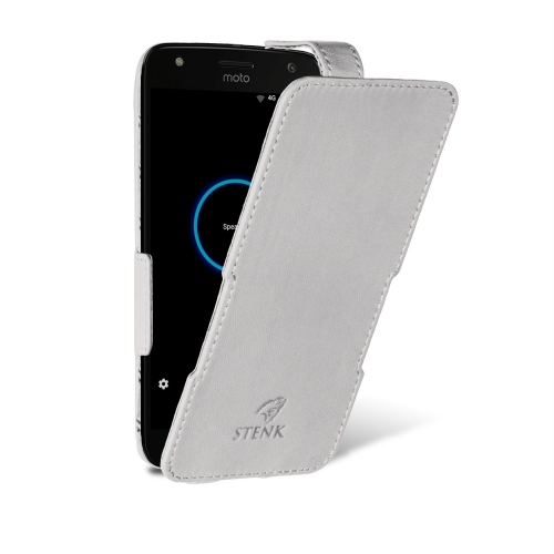 чохол-фліп на Motorola Moto X4 Білий Stenk Prime фото 2