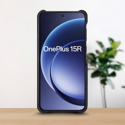 бампер на OnePlus 15R Черный Stenk WoodBacker фото 2