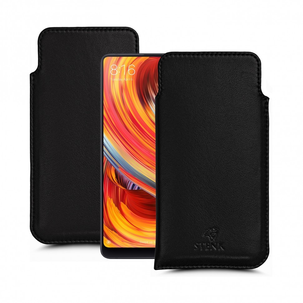 

Футляр Stenk Elegance для Xiaomi Mi Mix 2 Чёрный, Черный